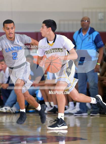 Thumbnail 2 in Godinez vs. Canyon Springs (Rancho Mirage Holiday Invitational) photogallery.
