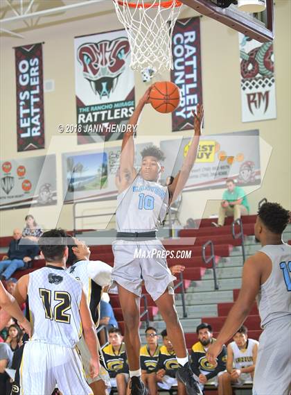 Thumbnail 2 in Godinez vs. Canyon Springs (Rancho Mirage Holiday Invitational) photogallery.
