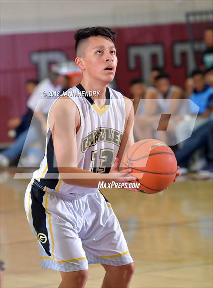 Thumbnail 1 in Godinez vs. Canyon Springs (Rancho Mirage Holiday Invitational) photogallery.