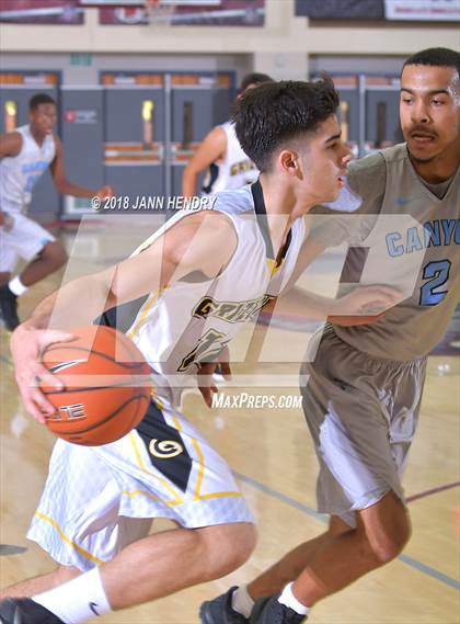 Thumbnail 2 in Godinez vs. Canyon Springs (Rancho Mirage Holiday Invitational) photogallery.