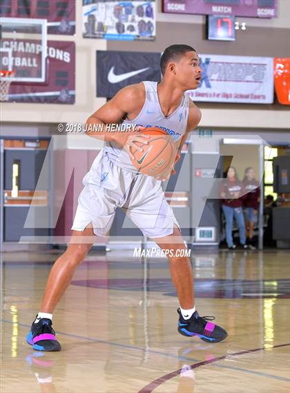 Thumbnail 1 in Godinez vs. Canyon Springs (Rancho Mirage Holiday Invitational) photogallery.