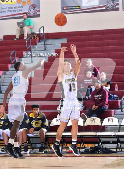 Thumbnail 1 in Godinez vs. Canyon Springs (Rancho Mirage Holiday Invitational) photogallery.
