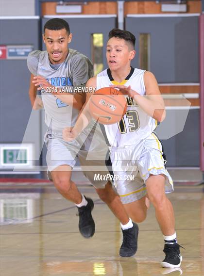 Thumbnail 2 in Godinez vs. Canyon Springs (Rancho Mirage Holiday Invitational) photogallery.