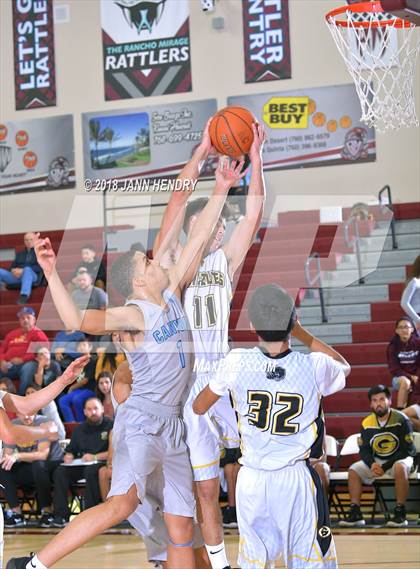 Thumbnail 2 in Godinez vs. Canyon Springs (Rancho Mirage Holiday Invitational) photogallery.
