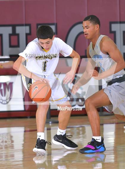 Thumbnail 2 in Godinez vs. Canyon Springs (Rancho Mirage Holiday Invitational) photogallery.
