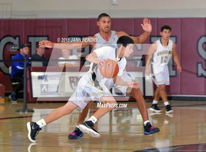 Thumbnail 2 in Godinez vs. Canyon Springs (Rancho Mirage Holiday Invitational) photogallery.