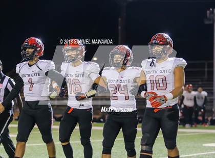 Thumbnail 2 in El Camino Real @ South Gate (CIF LACS Div 1 Playoffs First round) photogallery.