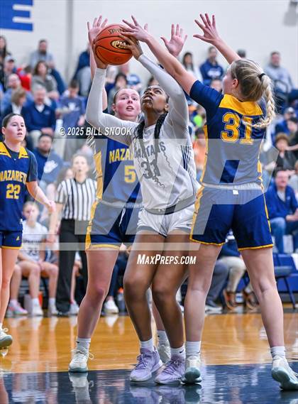 Thumbnail 2 in Nazareth Academy @ Wyomissing (PIAA 4A Round 1) photogallery.