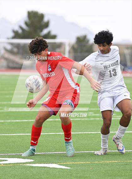 Thumbnail 1 in Palo Verde @ Coronado (NIAA 5A Southern League Final) photogallery.