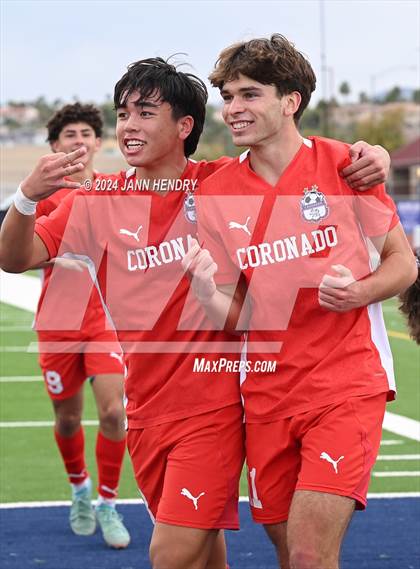 Thumbnail 2 in Palo Verde @ Coronado (NIAA 5A Southern League Final) photogallery.