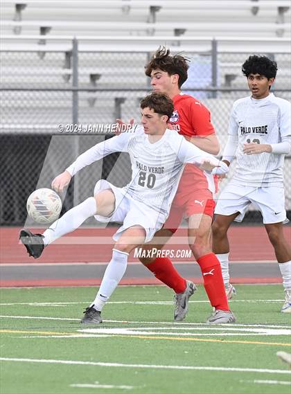 Thumbnail 1 in Palo Verde @ Coronado (NIAA 5A Southern League Final) photogallery.