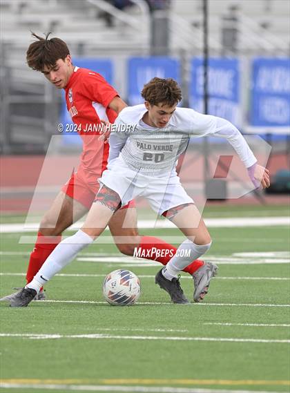 Thumbnail 1 in Palo Verde @ Coronado (NIAA 5A Southern League Final) photogallery.