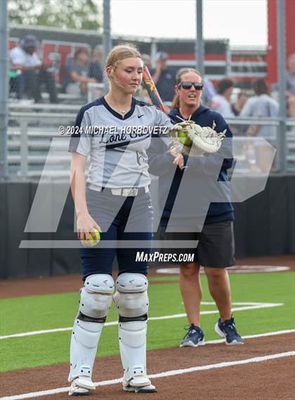 Thumbnail 3 in North Mesquite vs. Lone Star (UIL 5A Softball Area) photogallery.