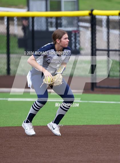Thumbnail 3 in North Mesquite vs. Lone Star (UIL 5A Softball Area) photogallery.