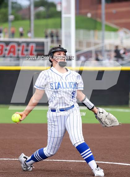 Thumbnail 3 in North Mesquite vs. Lone Star (UIL 5A Softball Area) photogallery.