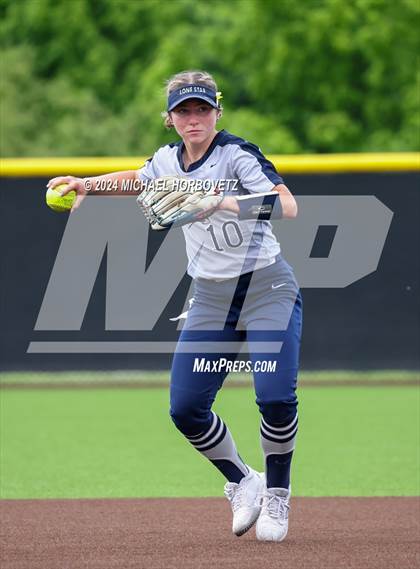 Thumbnail 3 in North Mesquite vs. Lone Star (UIL 5A Softball Area) photogallery.