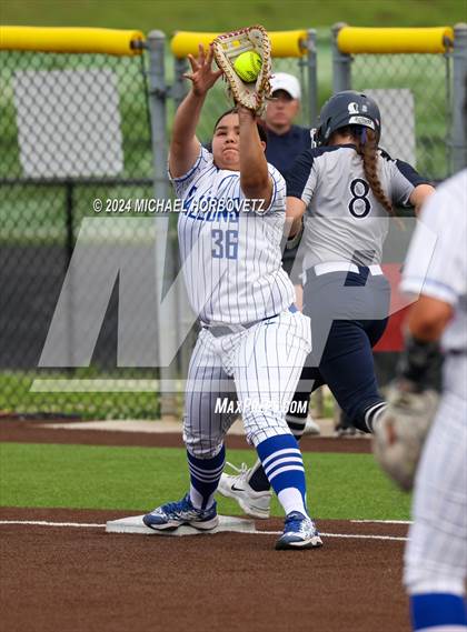 Thumbnail 2 in North Mesquite vs. Lone Star (UIL 5A Softball Area) photogallery.
