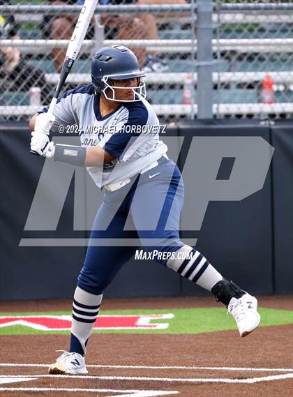 Thumbnail 3 in North Mesquite vs. Lone Star (UIL 5A Softball Area) photogallery.