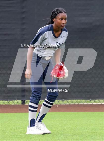Thumbnail 3 in North Mesquite vs. Lone Star (UIL 5A Softball Area) photogallery.