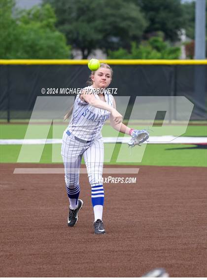 Thumbnail 3 in North Mesquite vs. Lone Star (UIL 5A Softball Area) photogallery.