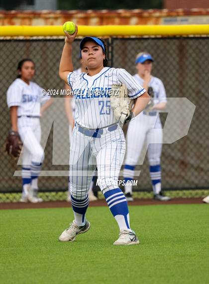 Thumbnail 2 in North Mesquite vs. Lone Star (UIL 5A Softball Area) photogallery.