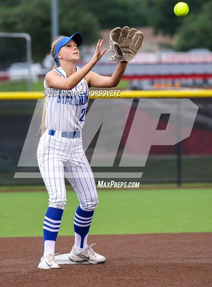 Thumbnail 3 in North Mesquite vs. Lone Star (UIL 5A Softball Area) photogallery.