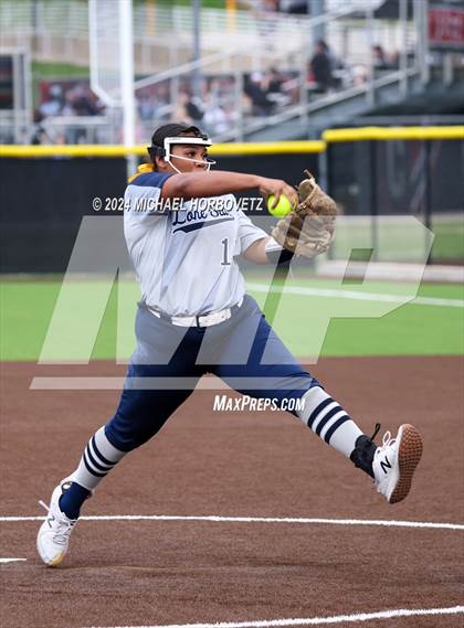 Thumbnail 1 in North Mesquite vs. Lone Star (UIL 5A Softball Area) photogallery.