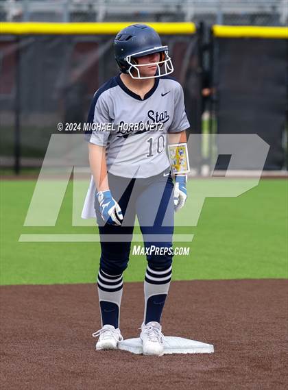 Thumbnail 2 in North Mesquite vs. Lone Star (UIL 5A Softball Area) photogallery.