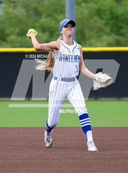 Thumbnail 2 in North Mesquite vs. Lone Star (UIL 5A Softball Area) photogallery.