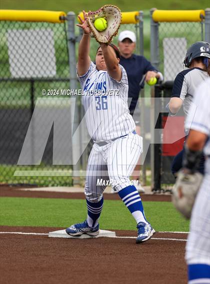 Thumbnail 1 in North Mesquite vs. Lone Star (UIL 5A Softball Area) photogallery.