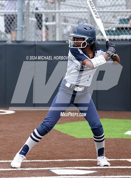 Thumbnail 1 in North Mesquite vs. Lone Star (UIL 5A Softball Area) photogallery.