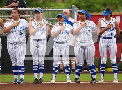 Thumbnail 2 in North Mesquite vs. Lone Star (UIL 5A Softball Area) photogallery.