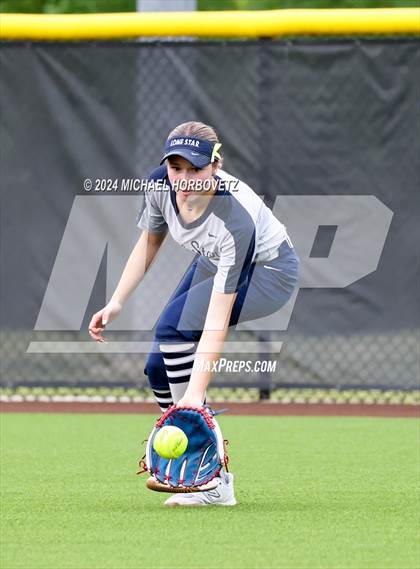 Thumbnail 2 in North Mesquite vs. Lone Star (UIL 5A Softball Area) photogallery.