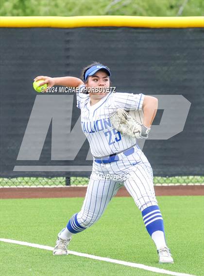 Thumbnail 1 in North Mesquite vs. Lone Star (UIL 5A Softball Area) photogallery.