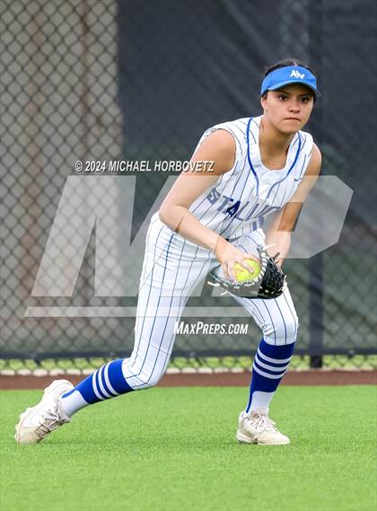 Thumbnail 1 in North Mesquite vs. Lone Star (UIL 5A Softball Area) photogallery.