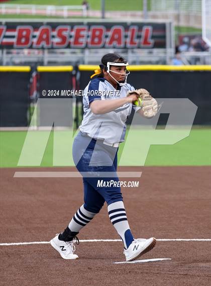 Thumbnail 2 in North Mesquite vs. Lone Star (UIL 5A Softball Area) photogallery.