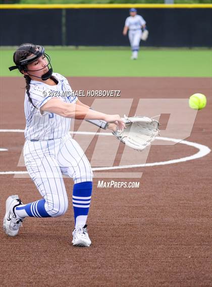 Thumbnail 3 in North Mesquite vs. Lone Star (UIL 5A Softball Area) photogallery.