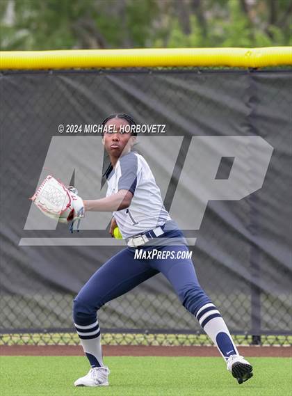 Thumbnail 3 in North Mesquite vs. Lone Star (UIL 5A Softball Area) photogallery.