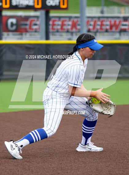 Thumbnail 3 in North Mesquite vs. Lone Star (UIL 5A Softball Area) photogallery.