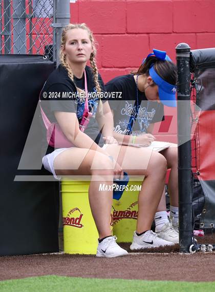 Thumbnail 1 in North Mesquite vs. Lone Star (UIL 5A Softball Area) photogallery.