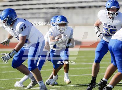 Thumbnail 3 in JV: Junipero Serra @ Sacred Heart Cathedral Preparatory photogallery.