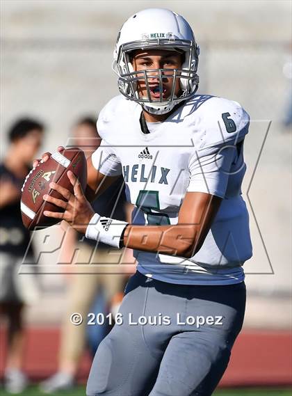 Thumbnail 1 in Helix vs. Clayton Valley Charter (Honor Bowl Series) photogallery.