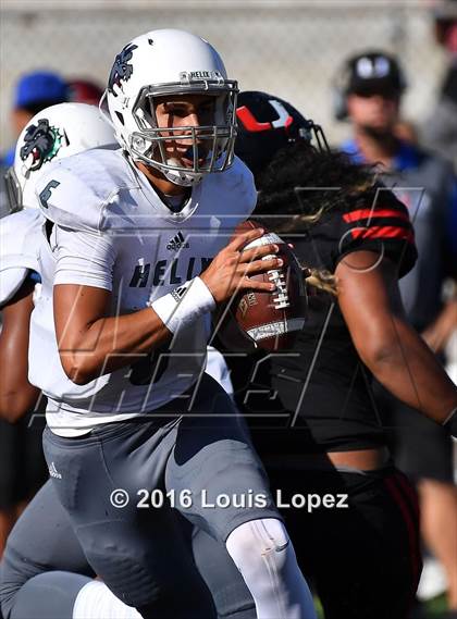 Thumbnail 1 in Helix vs. Clayton Valley Charter (Honor Bowl Series) photogallery.