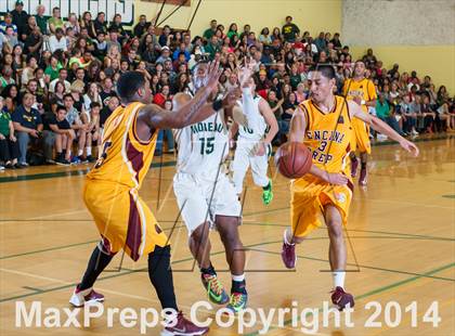 Thumbnail 2 in Encina Prep @ Moreau Catholic (CIF NorCal Regional D4 Playoff) photogallery.