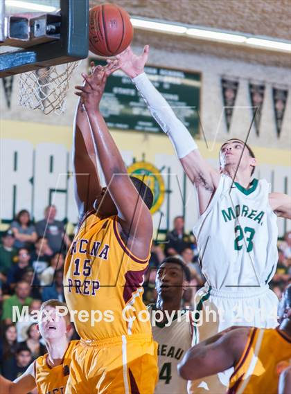 Thumbnail 2 in Encina Prep @ Moreau Catholic (CIF NorCal Regional D4 Playoff) photogallery.