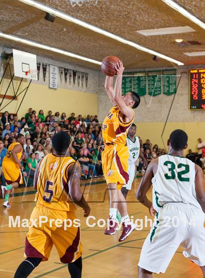 Thumbnail 2 in Encina Prep @ Moreau Catholic (CIF NorCal Regional D4 Playoff) photogallery.