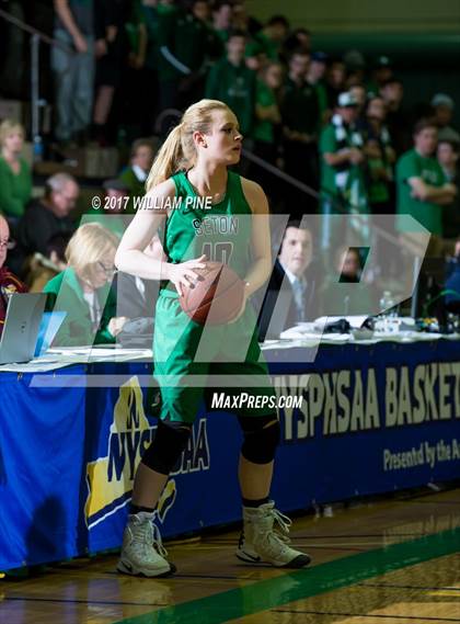 Thumbnail 3 in Beekmantown vs. Seton Catholic Central (NYSPHSAA Class B Semifinal) photogallery.