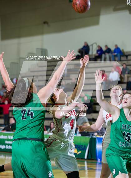 Thumbnail 3 in Beekmantown vs. Seton Catholic Central (NYSPHSAA Class B Semifinal) photogallery.