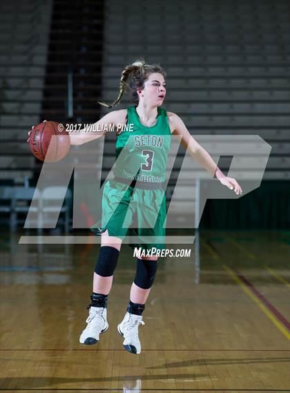 Thumbnail 1 in Beekmantown vs. Seton Catholic Central (NYSPHSAA Class B Semifinal) photogallery.