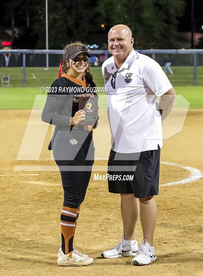 Thumbnail 2 in Bullard @ Central (CIF CS Softball Championships- Division 1) photogallery.